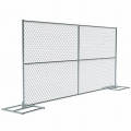 Construction Site Hire Fence Rent Panel Hot dipped galvanized USA Popular Temporary Fence Chain Link Filled with stands